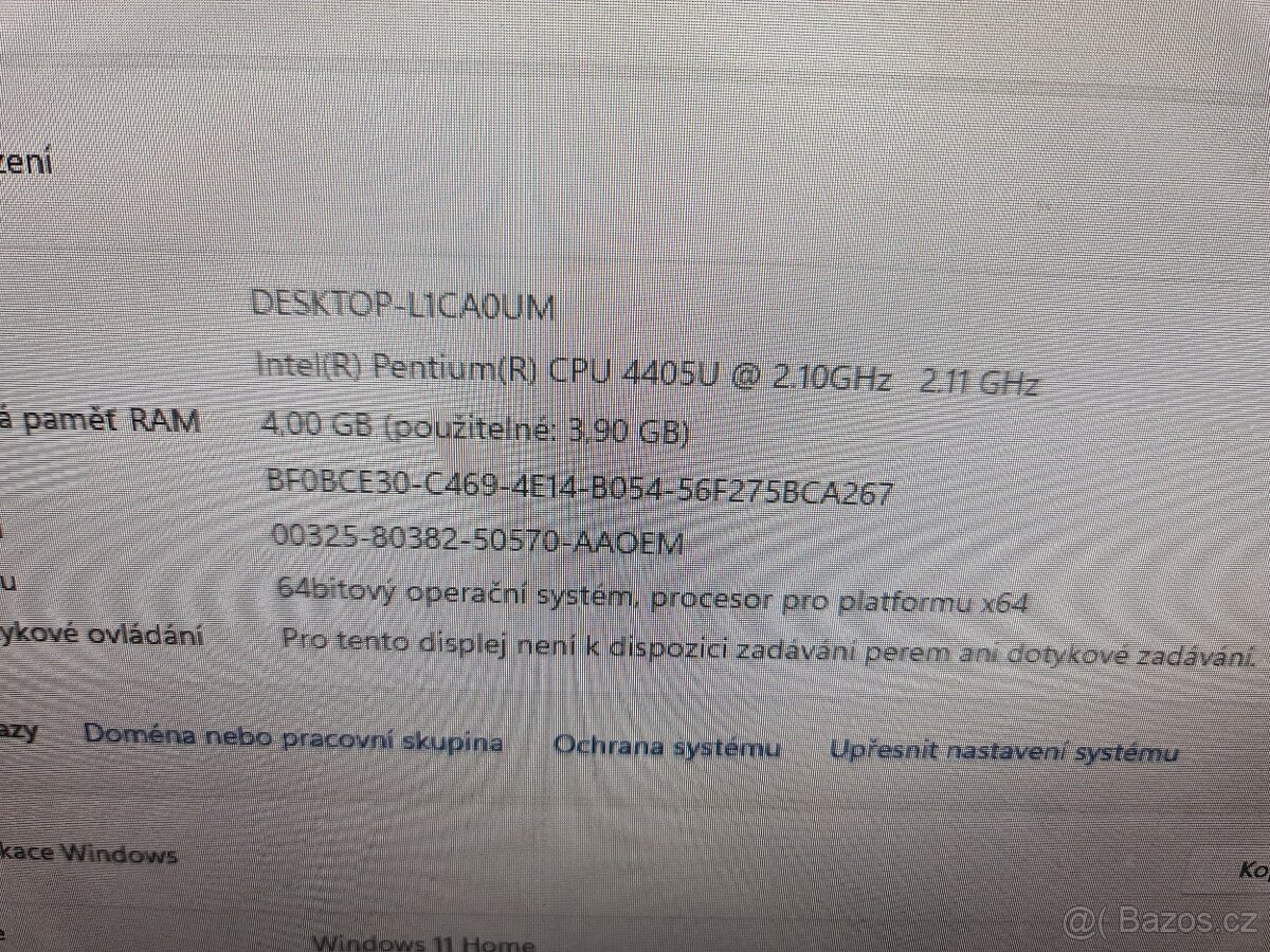 Lenovo AIO ideaCentre 300-23ISU 23" - 2