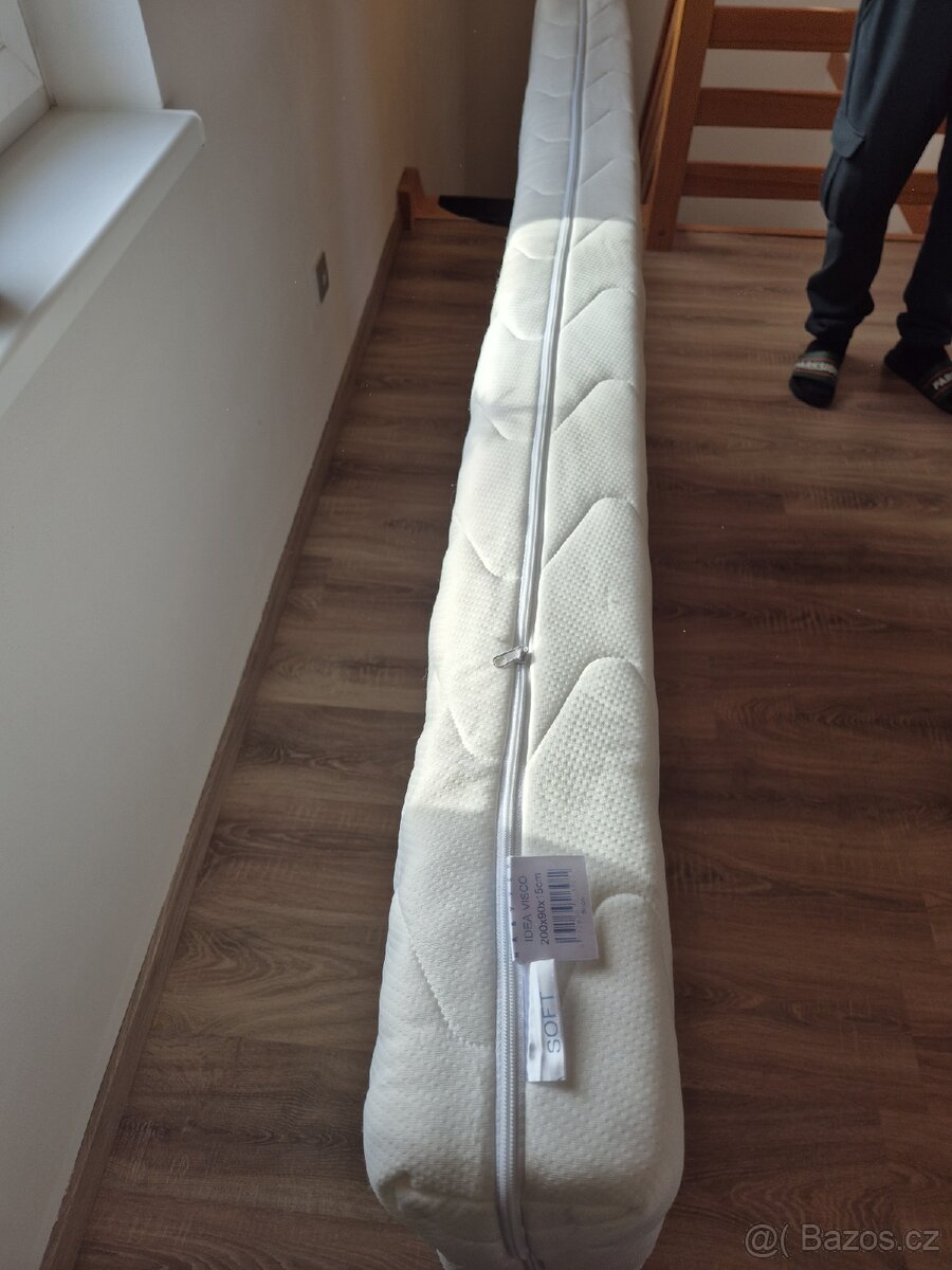 Matrace s potahem Idea Visco 90x200x15 cm - 2