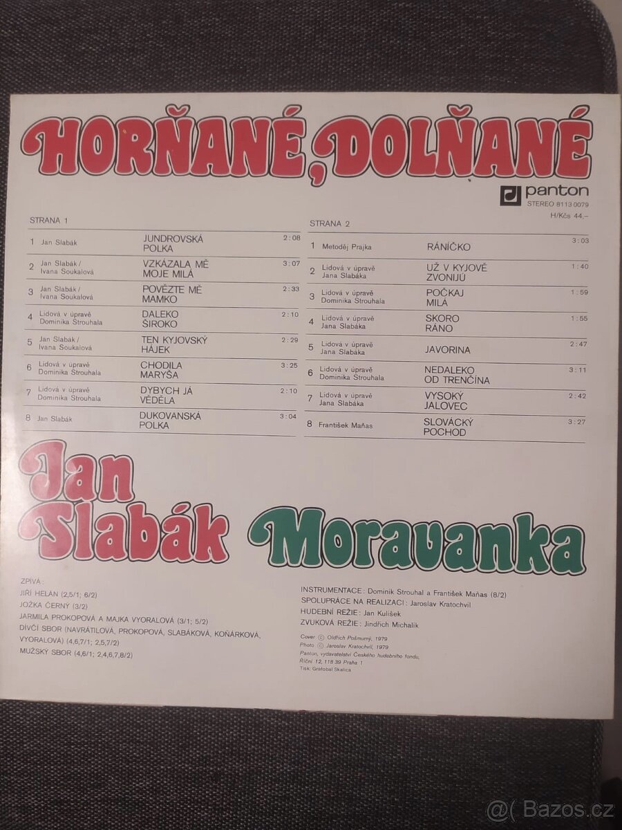 LP Moravanka Horňané, Dolňané - 2