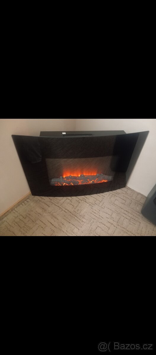Nástěnný elektrický krb - 2