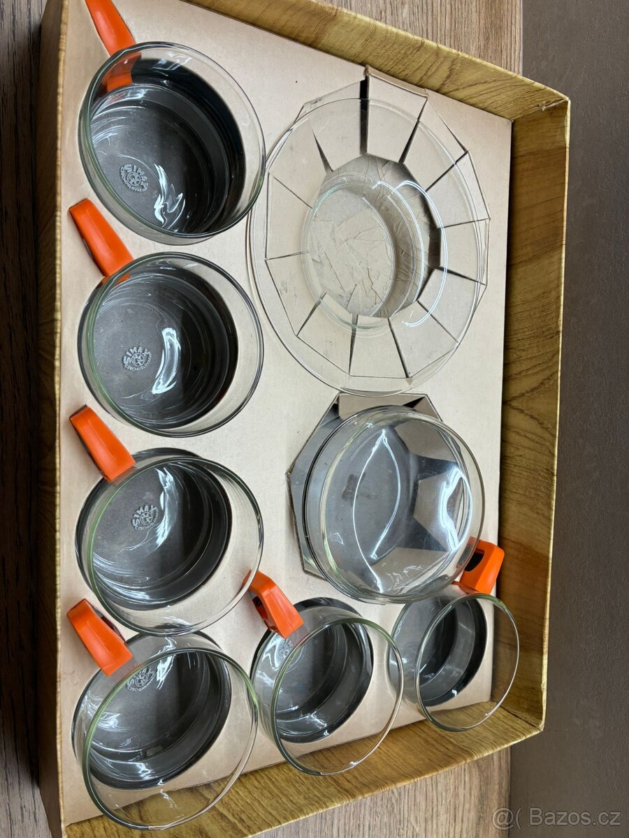 Retro čajová sada - 2