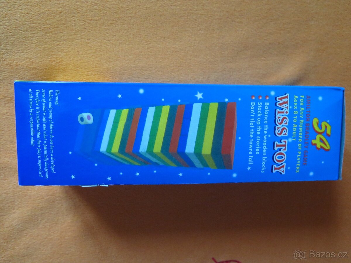 Chytrý tablet, jenga věž, žehlička, telefon... - 2