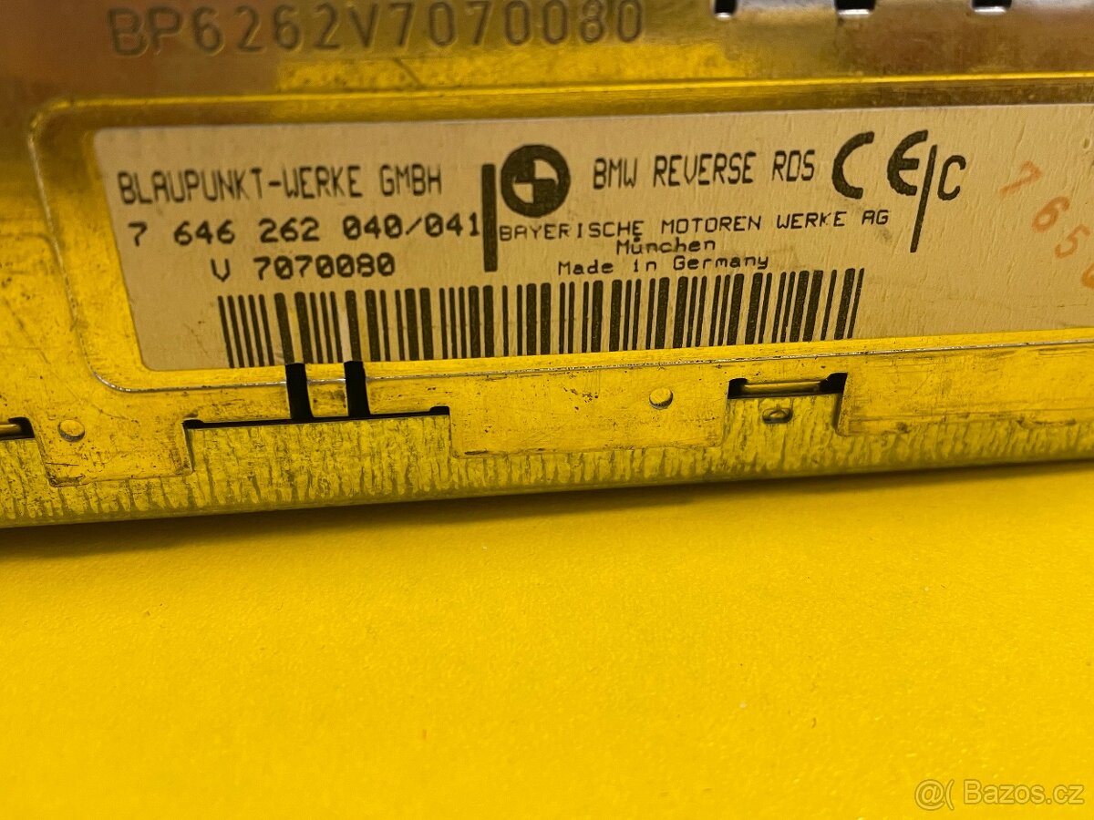 BMW reverse autorádio s Bluetooth e30 e36 e46 - 2