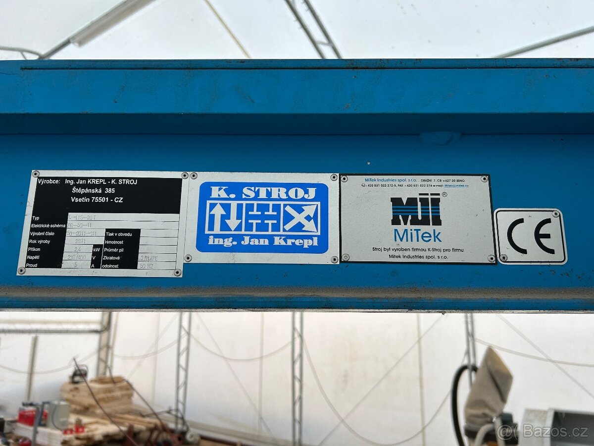 Lis na výrobu příhradových vazníků - 2