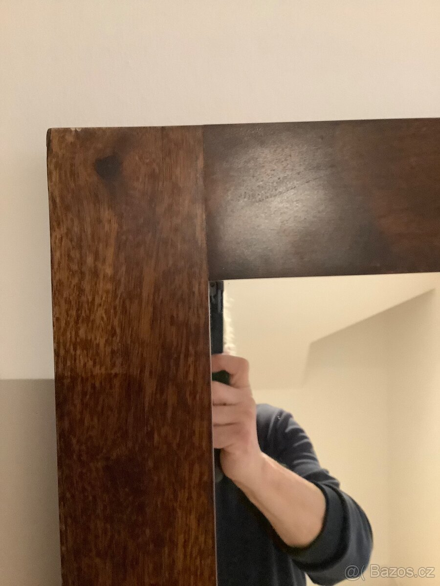 TEAKOVÉ ZRCADLO - 2