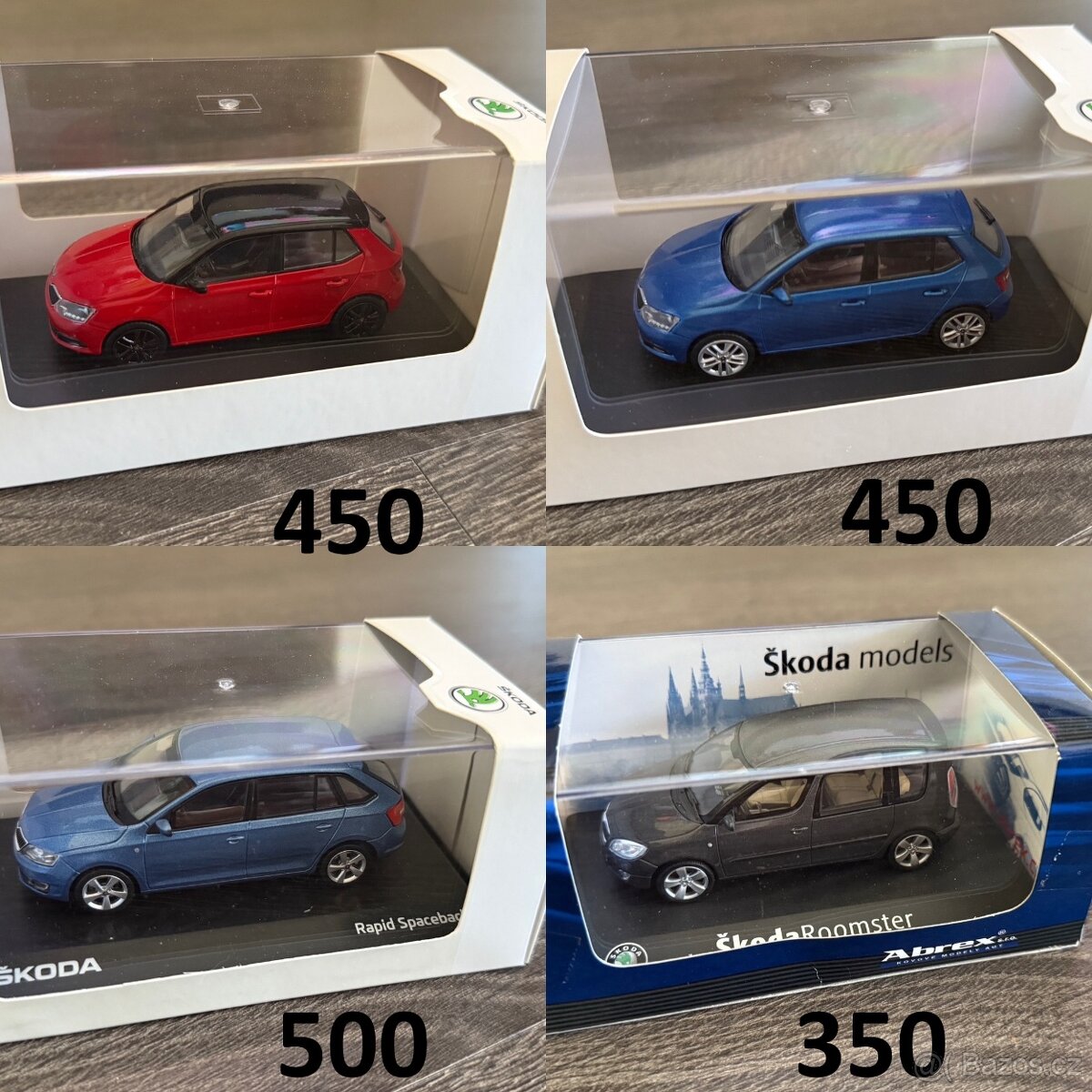 Prodám modely Škoda abrex 1:43 - 2