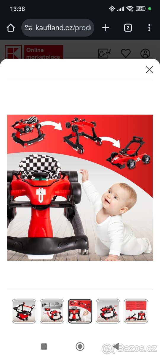 Chodítko 3 v 1 formule - 2