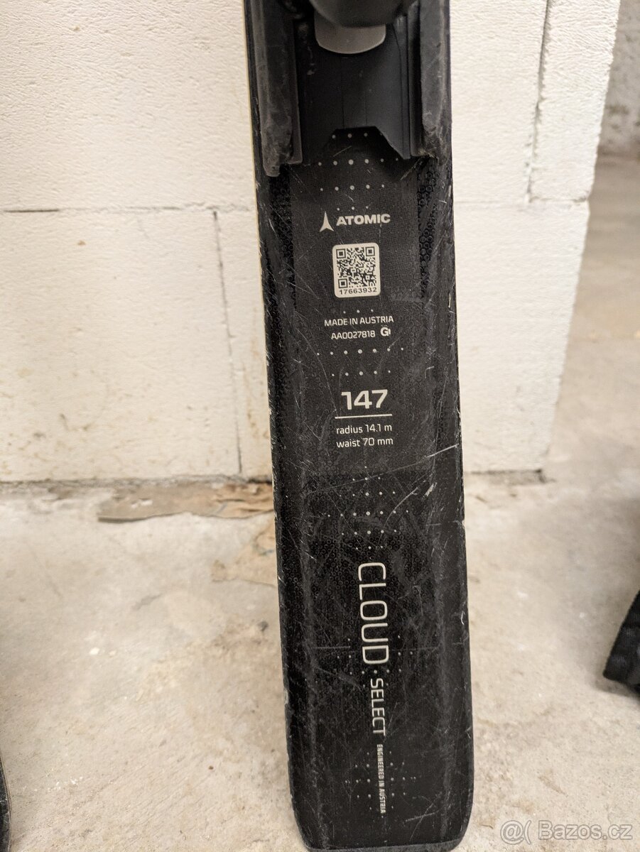 Dámské lyže Atomic Cloud Select 147cm - 2