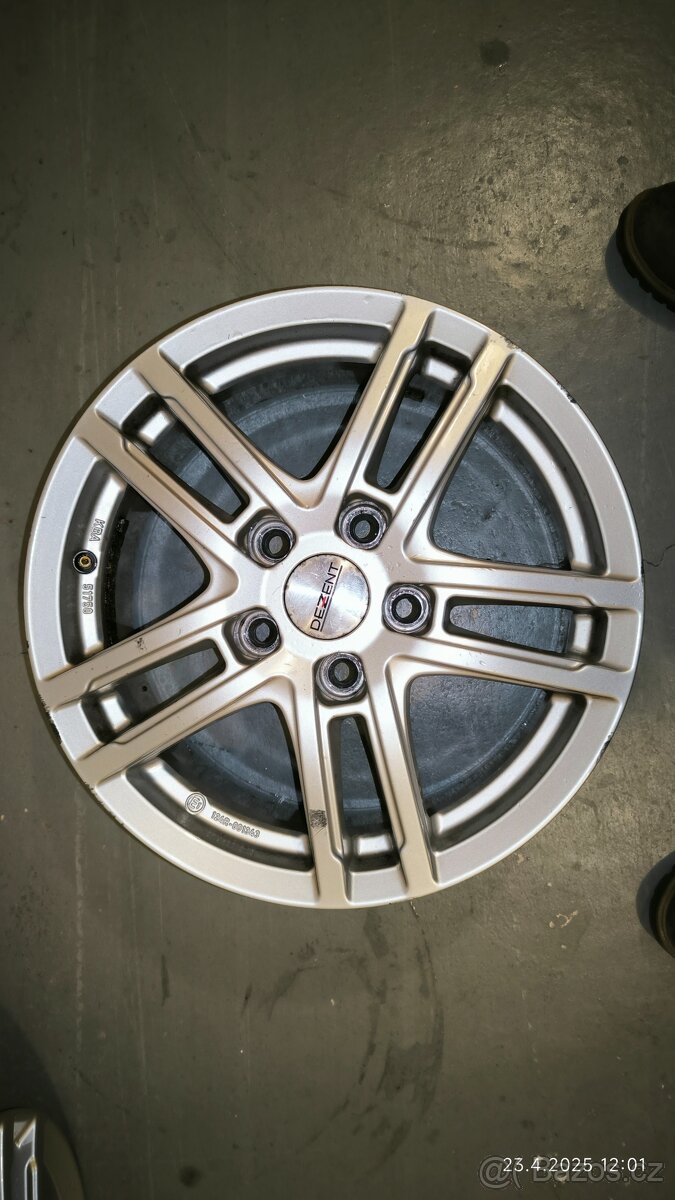 4ks ALU disk Dezent 16" (4ks = 4000,- Kč) - 2