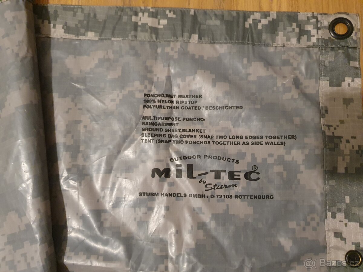 Vojenské pončo MIL-TEC - 2