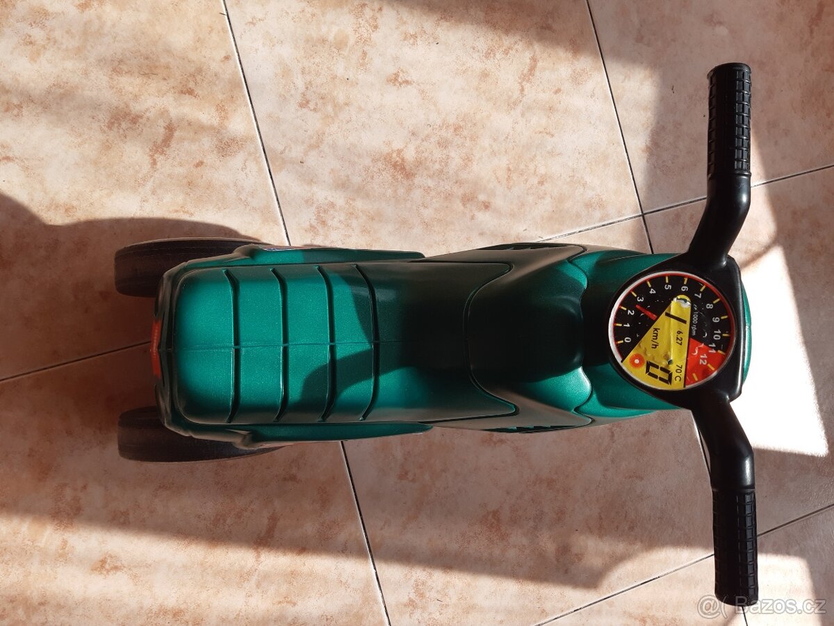 Odrážedlo Enduro zelené, malé - 2