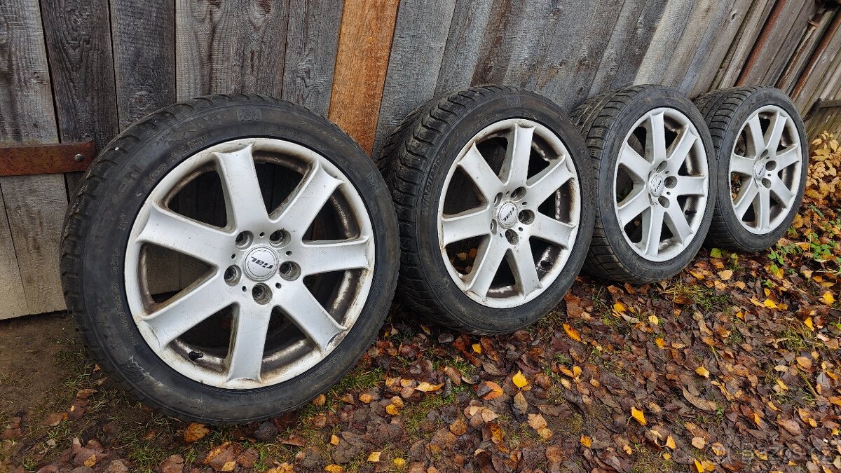 Sada ALU Rial 5x120 r17 - 2
