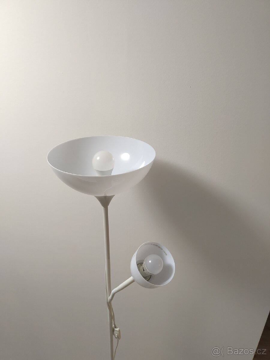 Stojací lampa IKEA Not bílá - 2