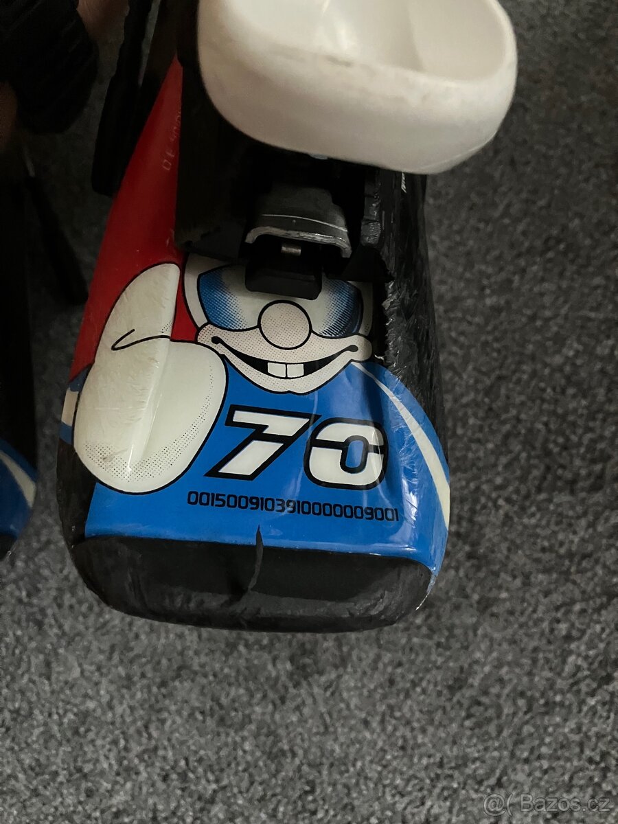 Lyže Blizzard 70 + IQ vázání + Lyžáky Alpina - 2