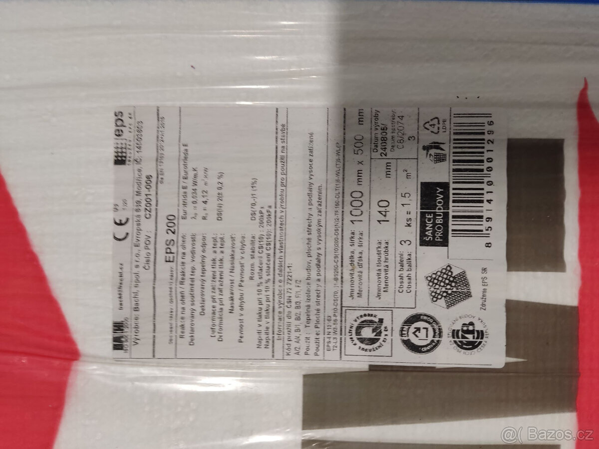 Podlahový polystyrén EPS 200 - 2