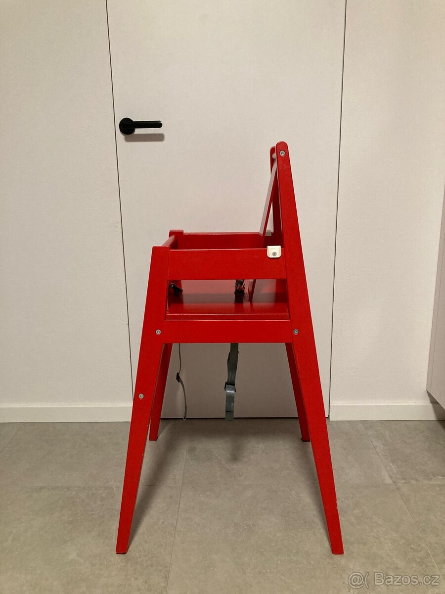 Dětská jídelní dřevěná židlička IKEA - 2