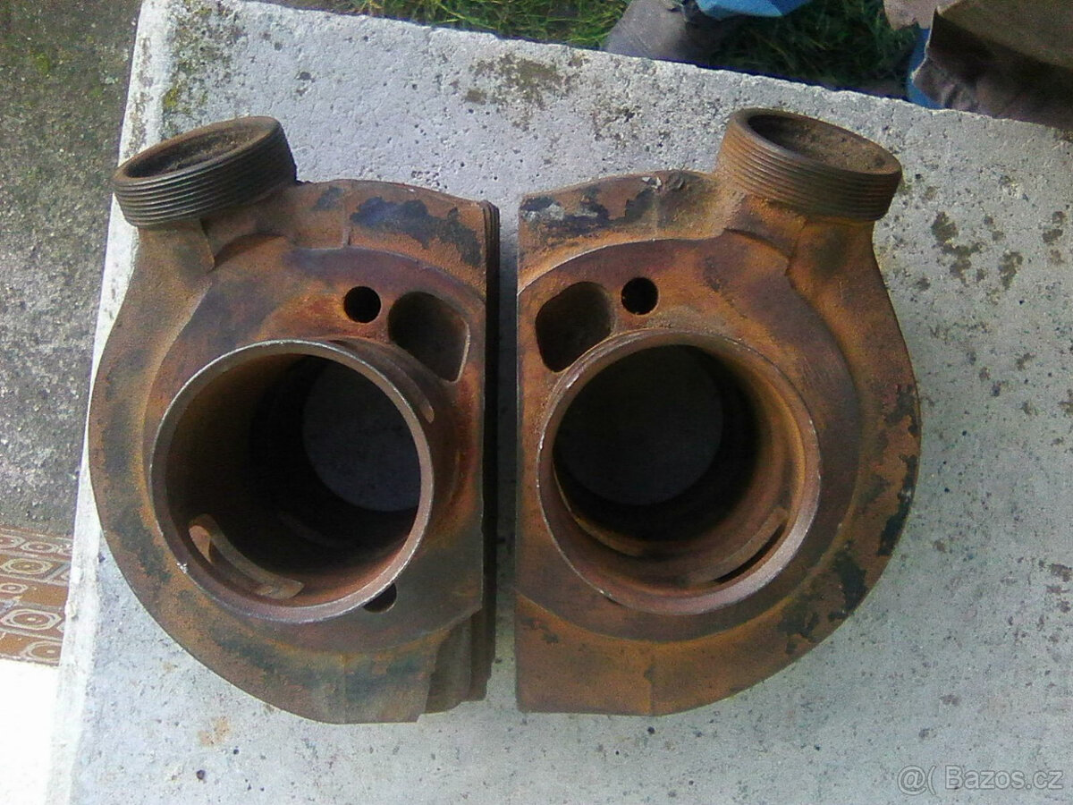 Jawa 350/354 - válce,kryt karburatoru,kryt spojky a další ND - 2