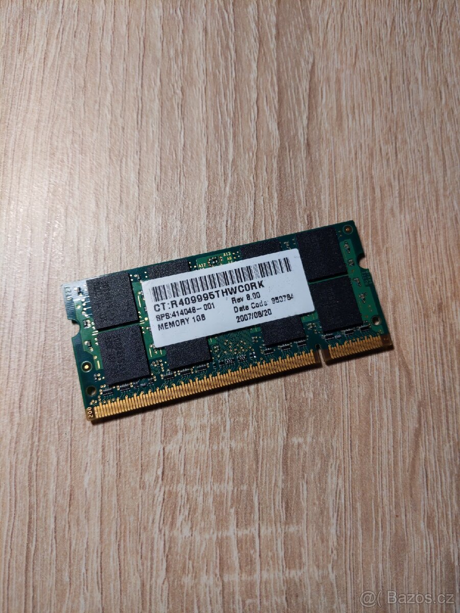 RAM do notebooku 1GB DDR2 5300S 733 Mhz - 2