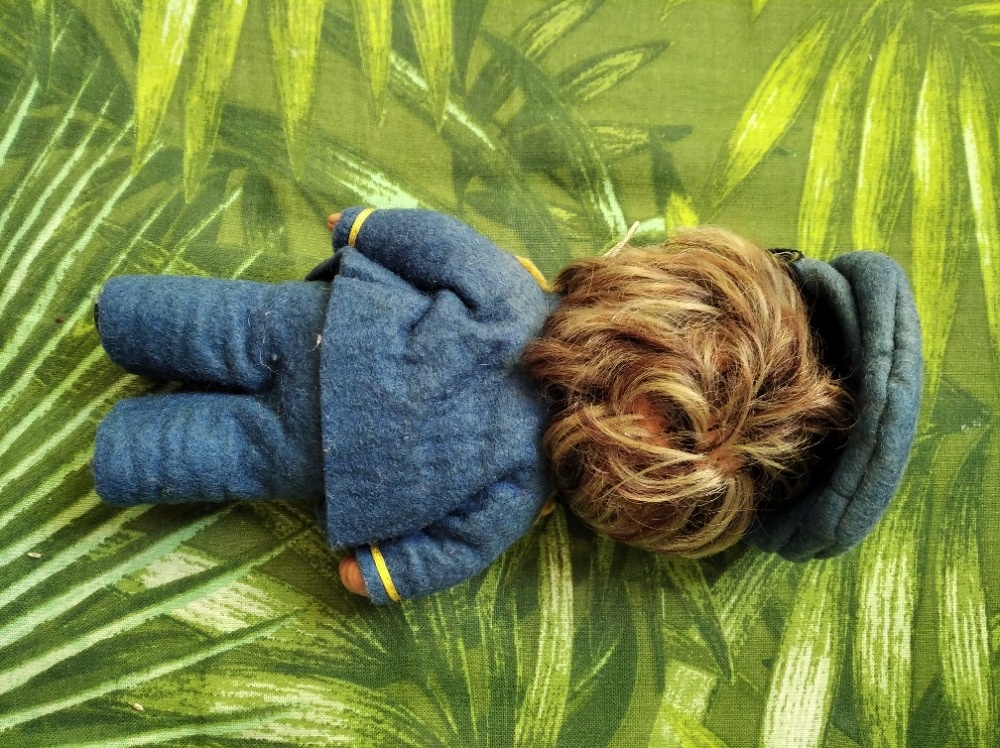 Stará panenka - námořník s vousy, PVC - 2