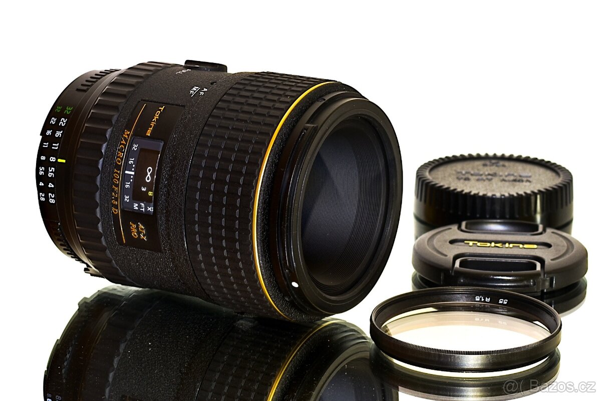Tokina AT-X 100 F2,8 Macro Nikon NEPOUŽÍVANÝ - 2