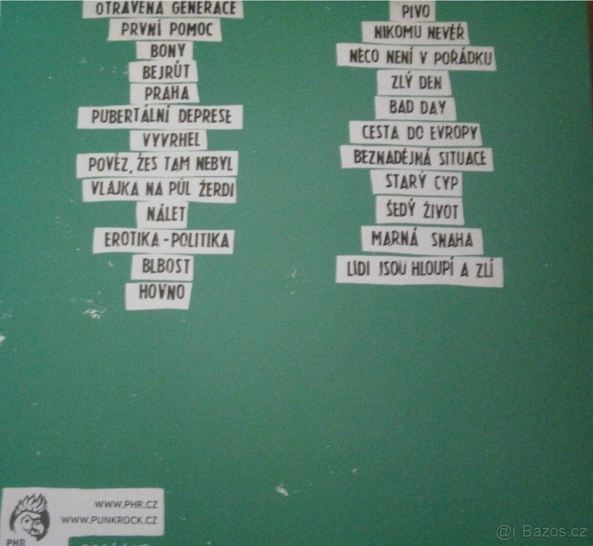 Radegast – Otrávená Generace (LP Green) - 2