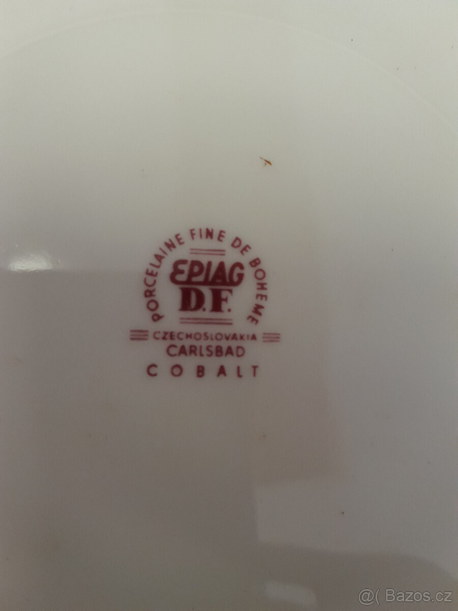 Pozlacený talíř - 2