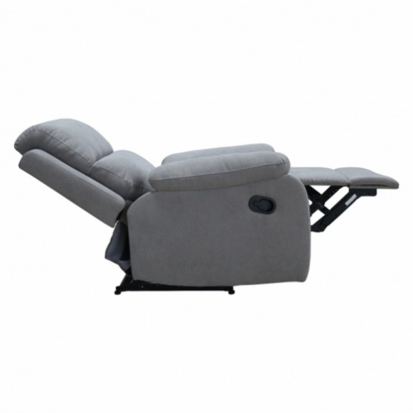 Masážní a polohovací křeslo POHODA šedé - 2