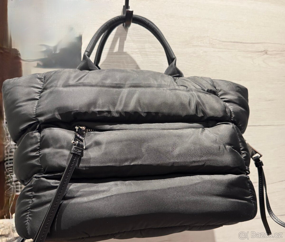 Kabelka Prada nylon, cerna - 2