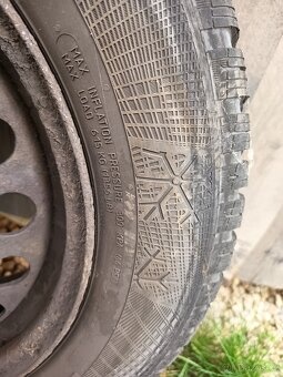 Plechové disky / zimní pneu 195x65x15 - 2