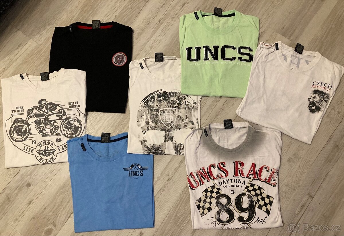 Trička zn. UNCS + tepláky a kraťasy - 2