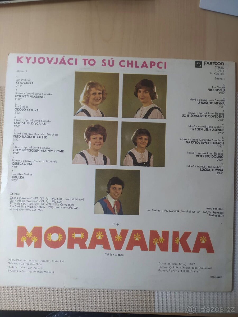 LP Moravanka Kyjovjáci to sú chlapci - 2