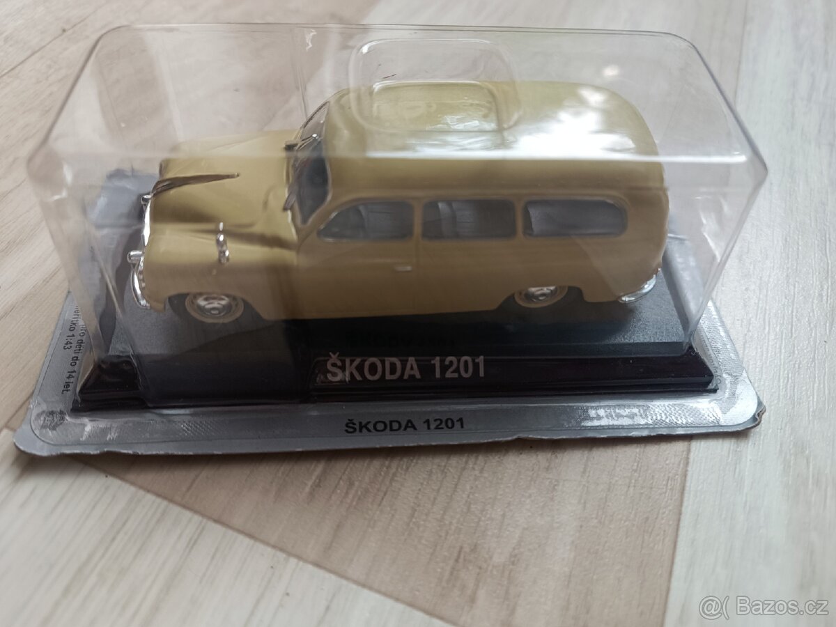 Nový model auta škoda 1201 - 2