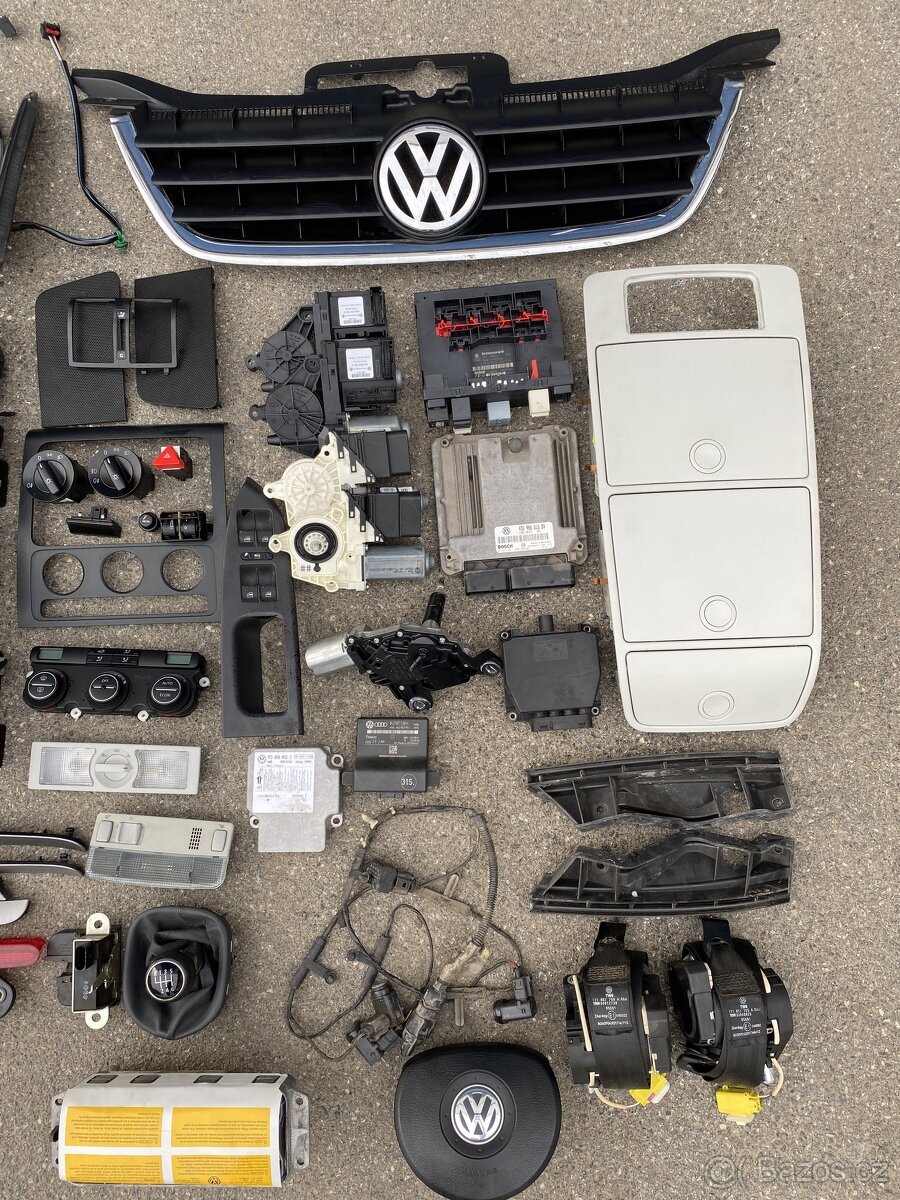 Veškeré náhradní díly Volkswagen Touran + TAPECÍRUNK - 2