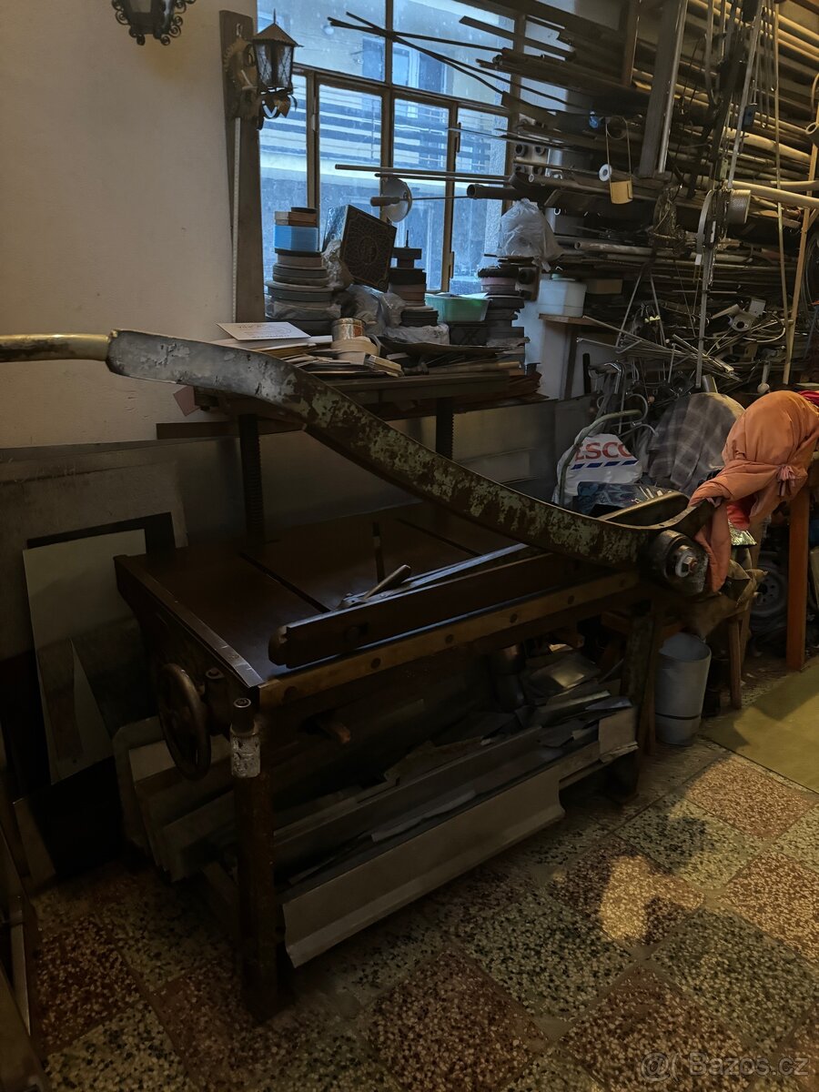 Pákové nůžky na plech – tabulové - 2