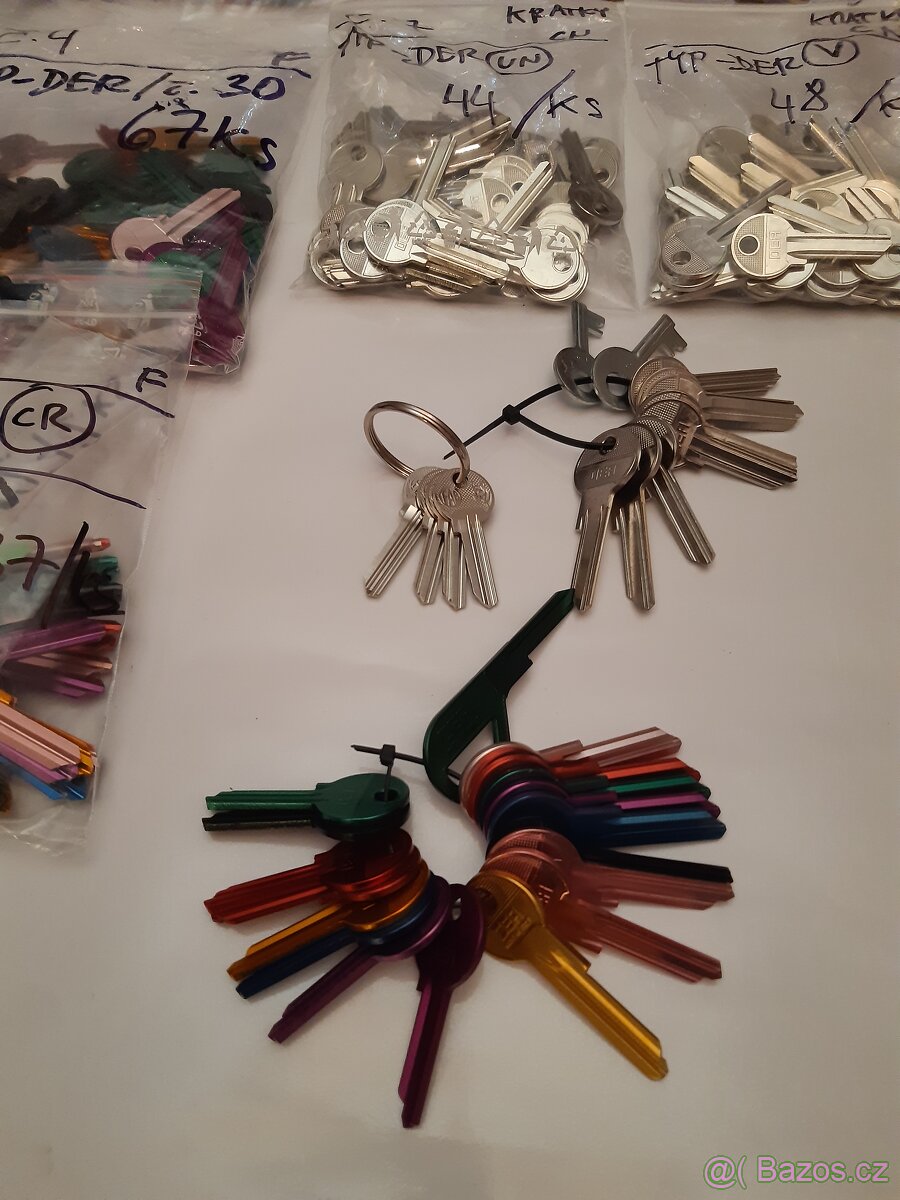 Kliče surové do zámku-polotovar - 2