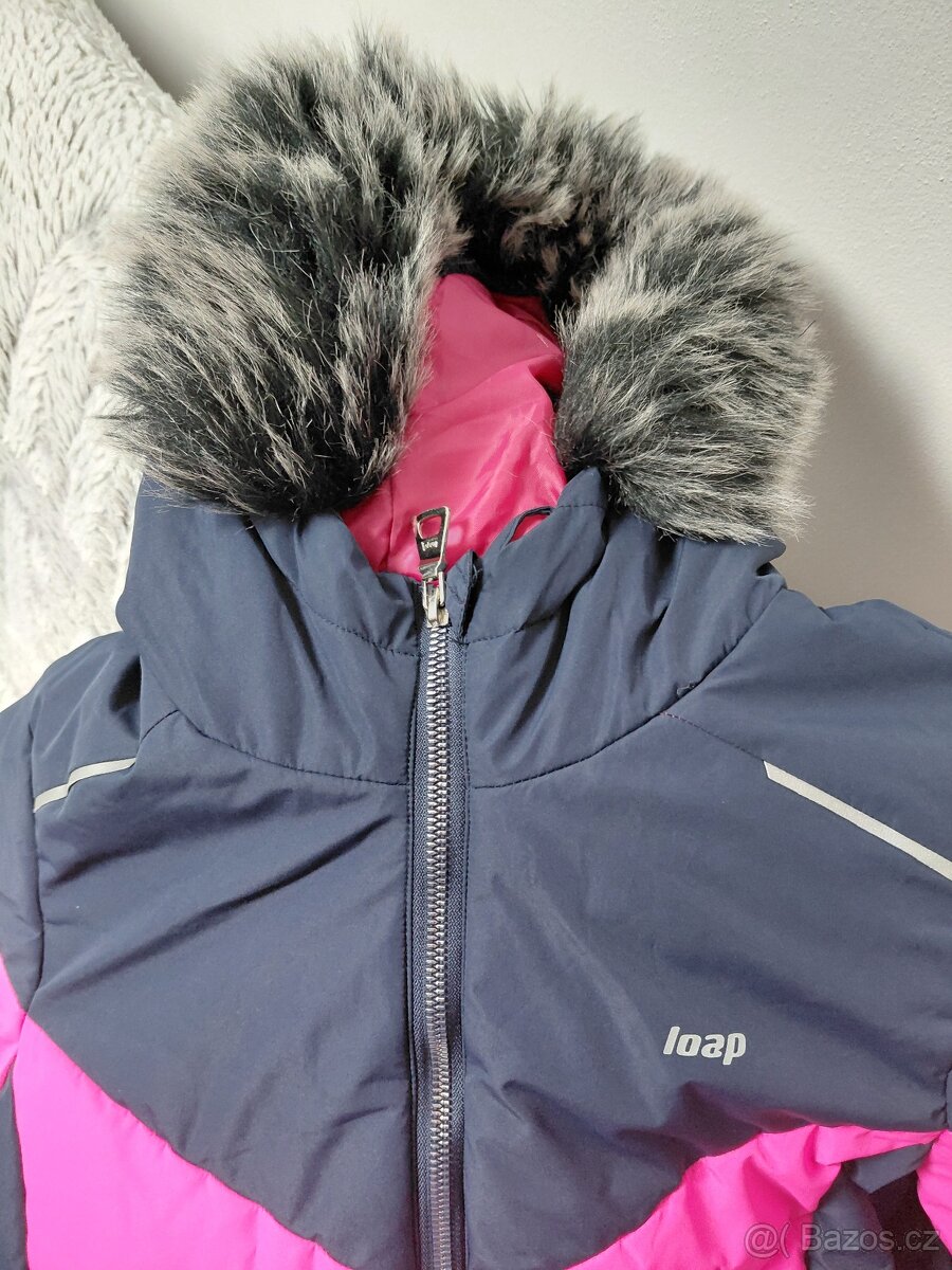 Dívčí lyžařská bunda LOAP vel. 152 - 2