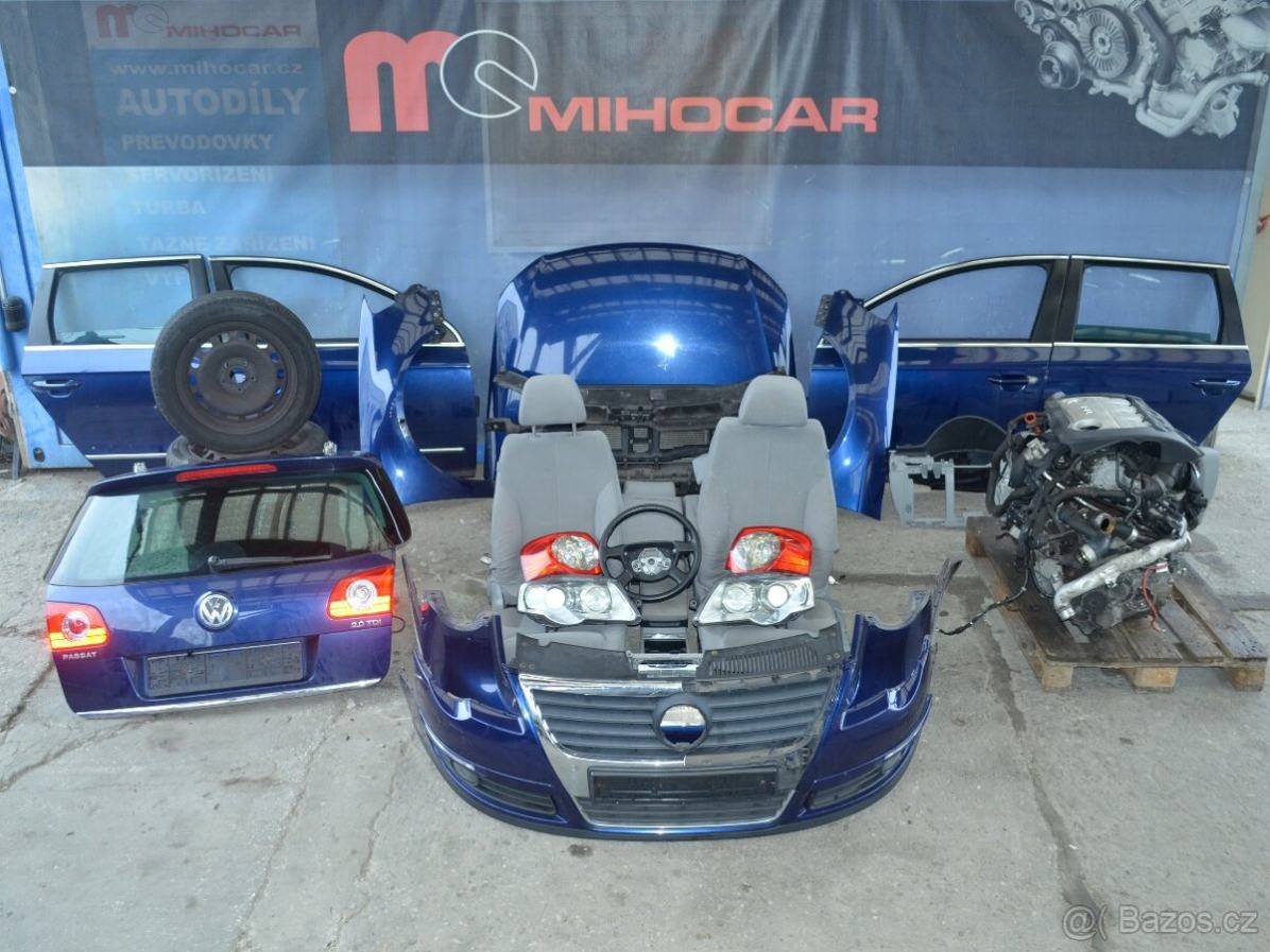 Prodám VW PASSAT B6 (3C0) 2006-2011 náhradní díly - 2