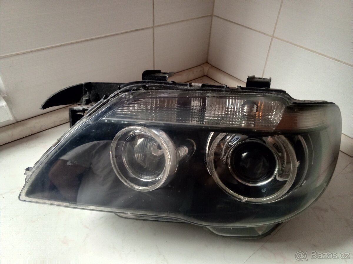 BMW 7 e65 e66 přední levé světlo Dynamic xenon - 2