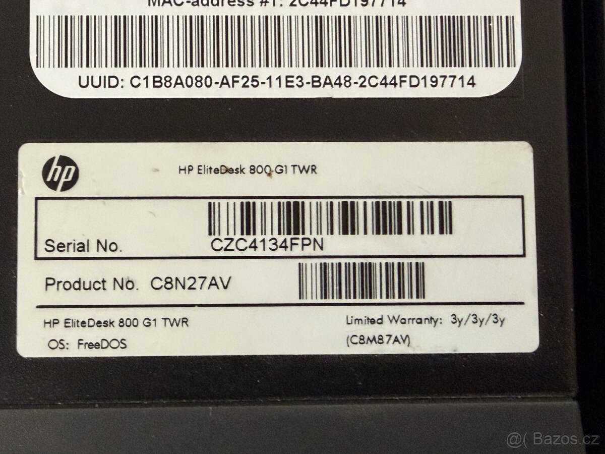 8x HP EliteDesk 800 G1 TWR i7-4770 - 2