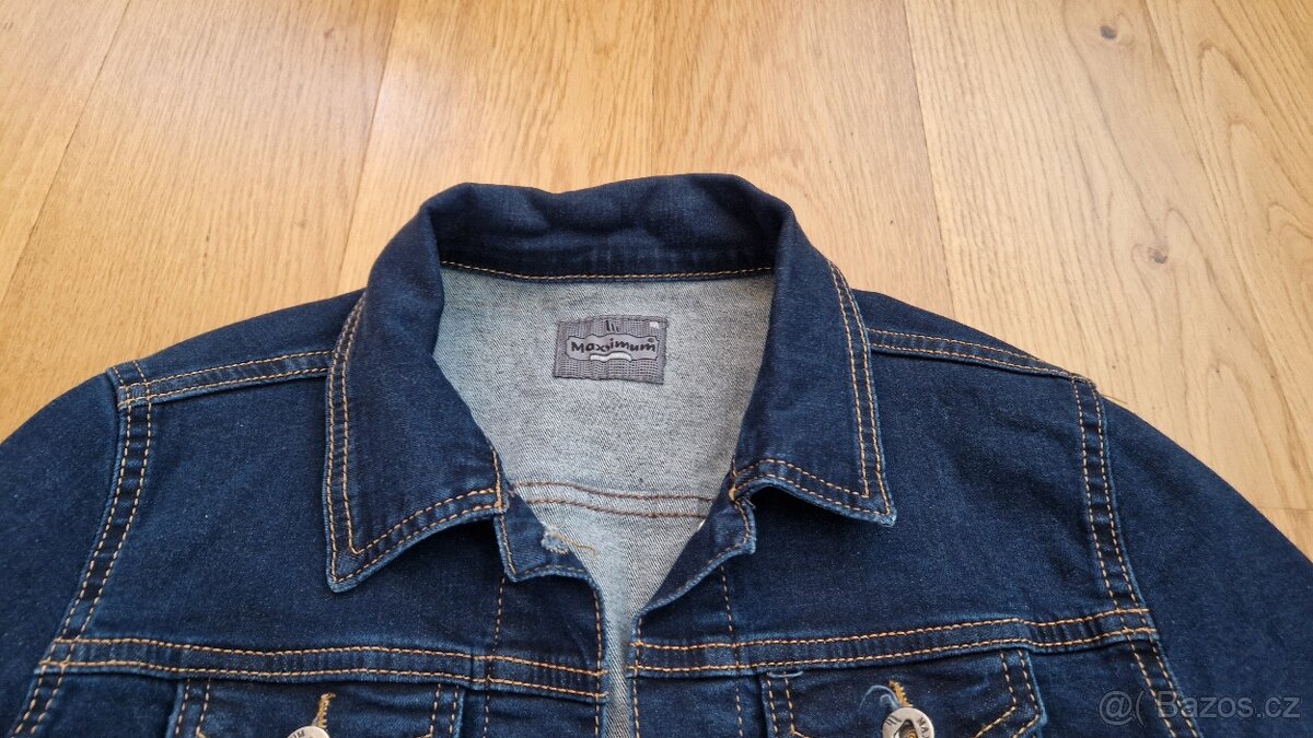 Jako N.O.V.Á. riflová/džínová bunda - 2