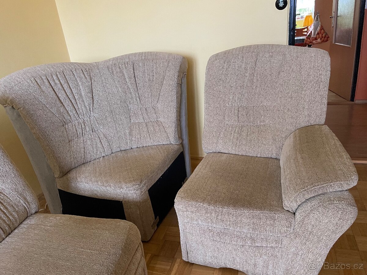 Rozkládací rohová souprava - 2