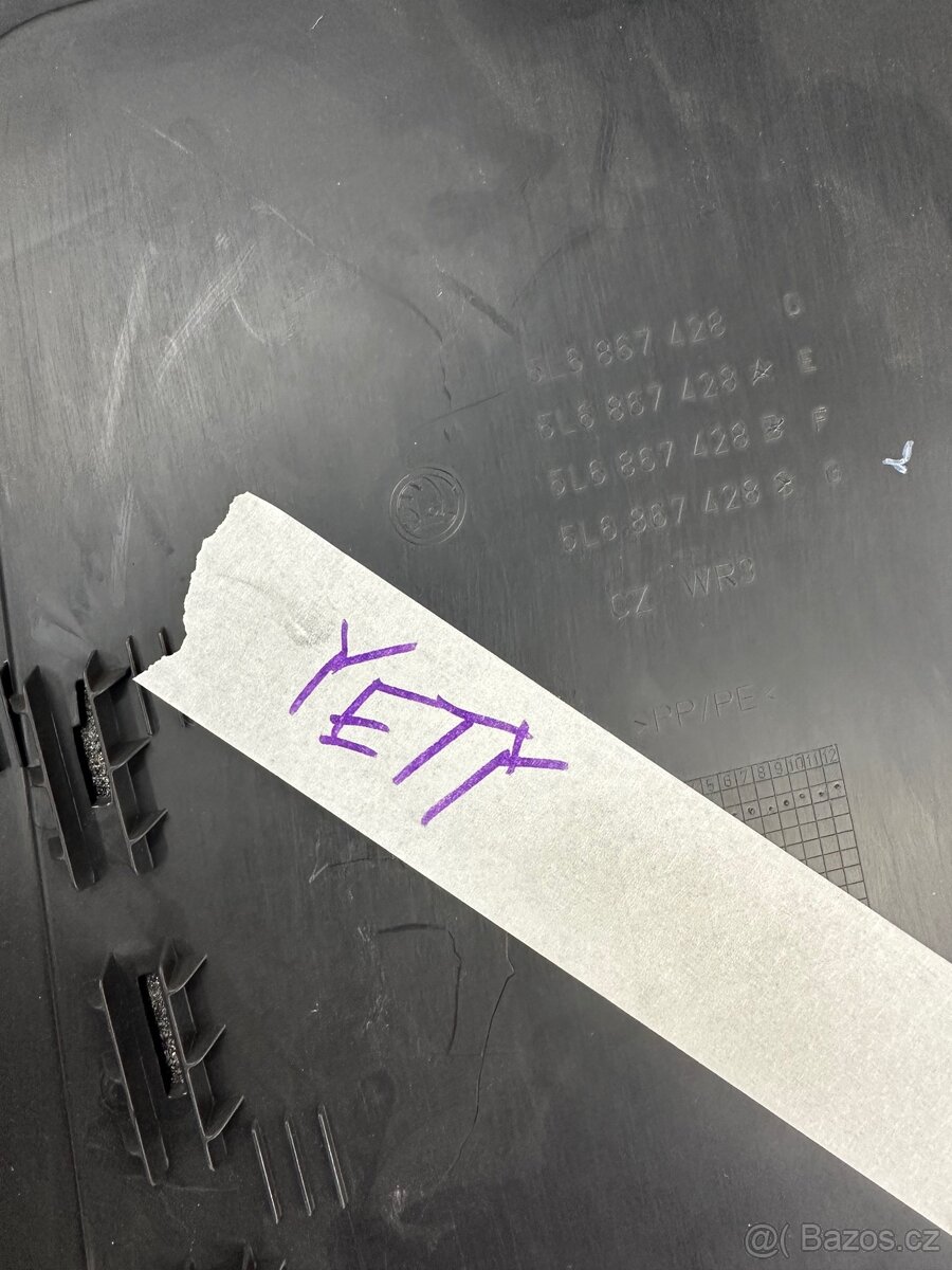 Tapecír kufr yeti - 2