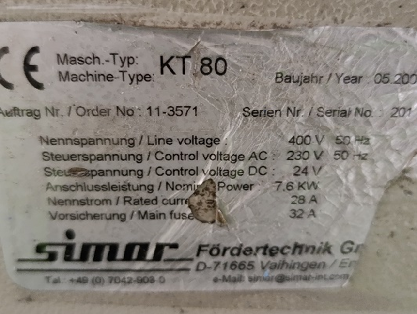 Sušička granulátu SIMAR KT 80 - spálený motor - k opravě - 2