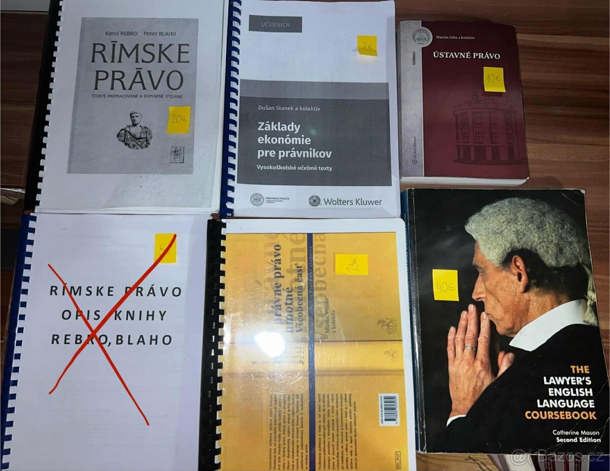 Predám učebnice, skriptá na VŠ - 2