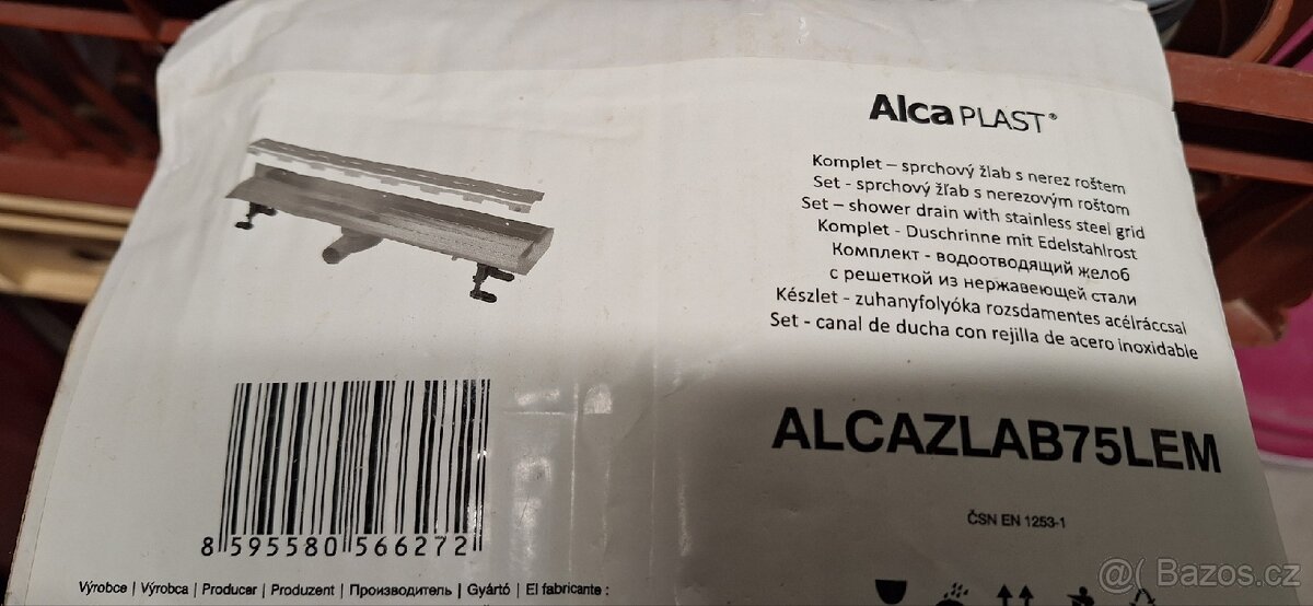 Sprchový žlab Alcaplast 75cm - 2