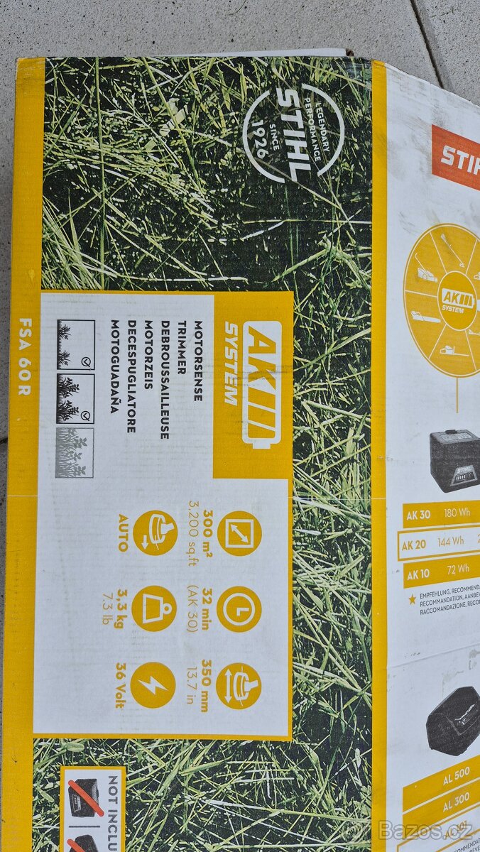 Novy strunovy vyzinac trávy Stihl - 2