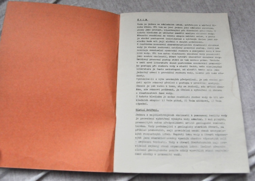 Analysa vody - 2