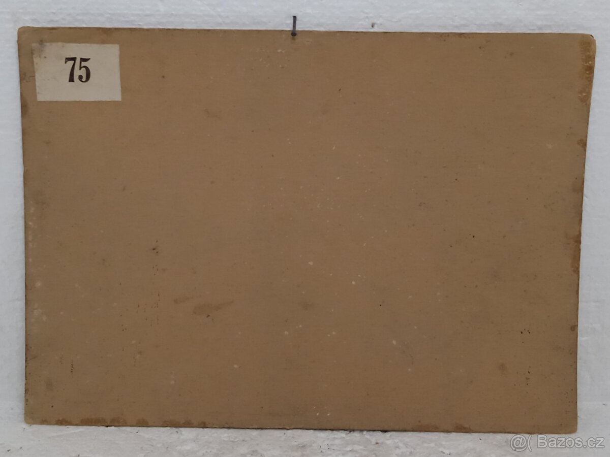 Klempíř - školní pomůcka 1856 - 36,5x26,5cm - 2