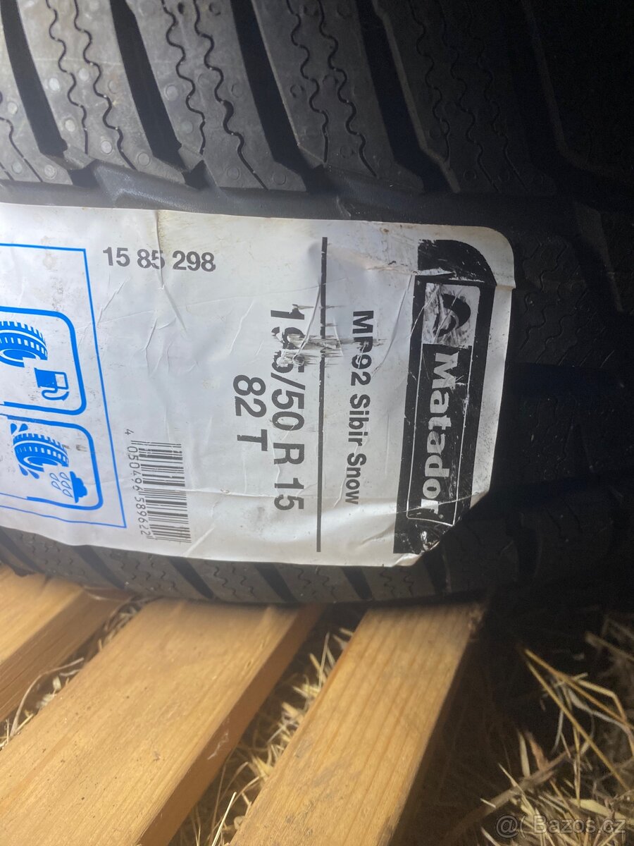 MATADOR 195/50 R15 1ks zimní pneu - 2