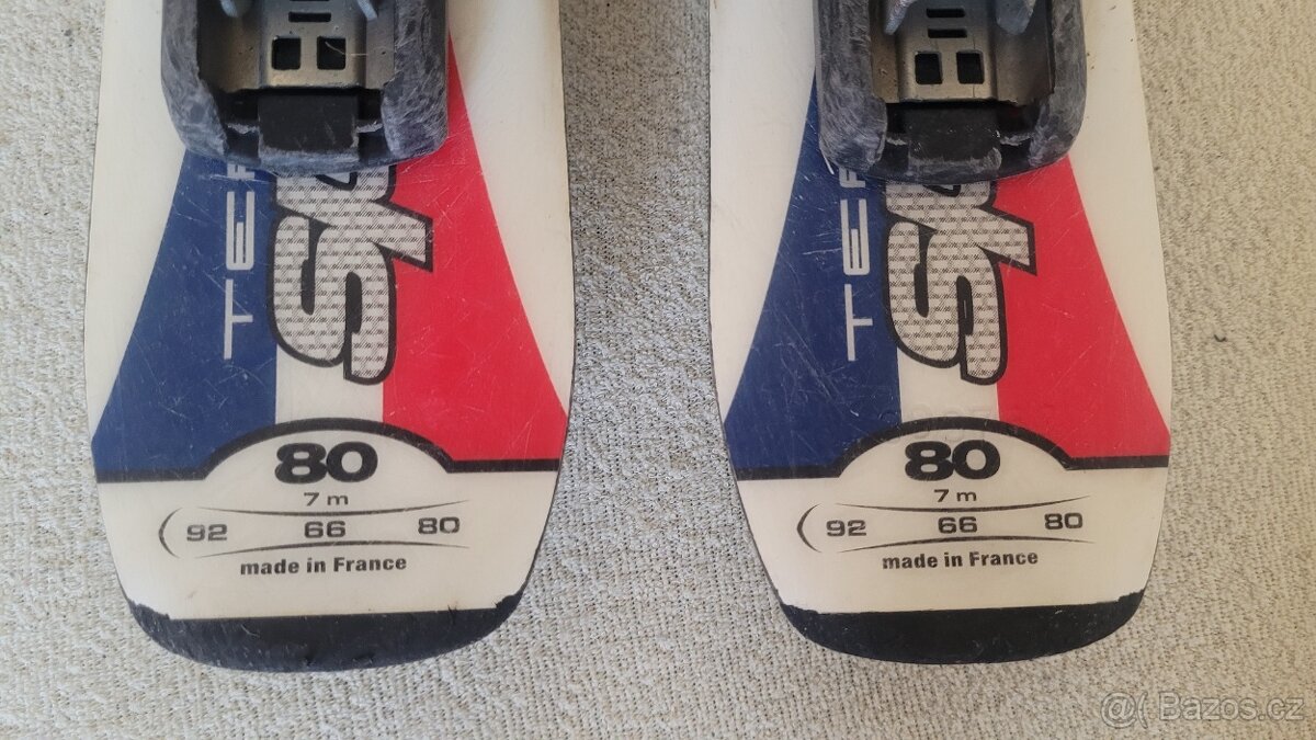 Dětské lyže 80 cm s vázáním - 2
